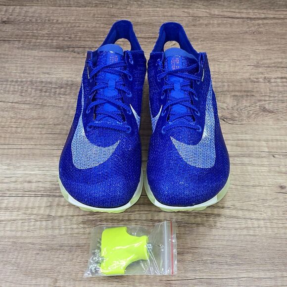 Nike Air Zoom Victory Racer Men's Sz 12.5 Blue Track & Field Shoes (CD4385-400) - Picture 2 of 9